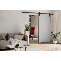 Bīdāmās sistēmas durvis AURA - Loft, balts